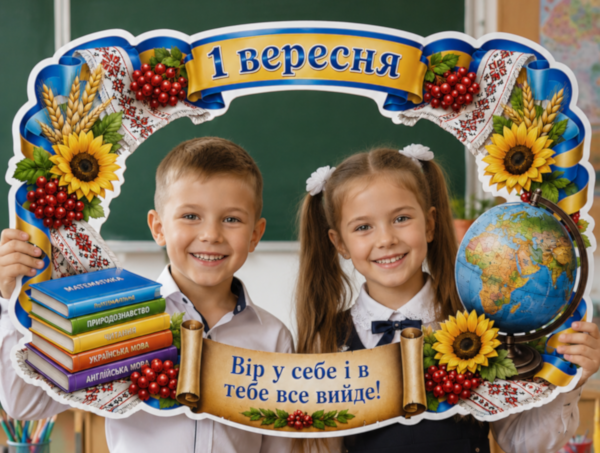 Фоторамка “1 вересня. НУШ”.