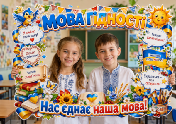 Фоторамка Мова єдності